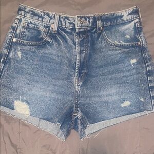 Denim Blue Women's Shorts